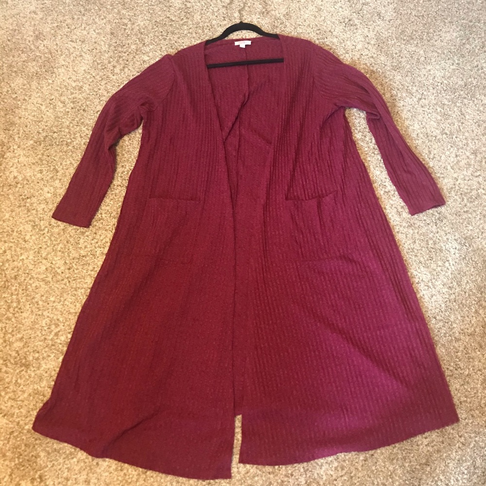 🦄PRICE DROP🦄LuLaRoe Ribbed Sarah Sweater